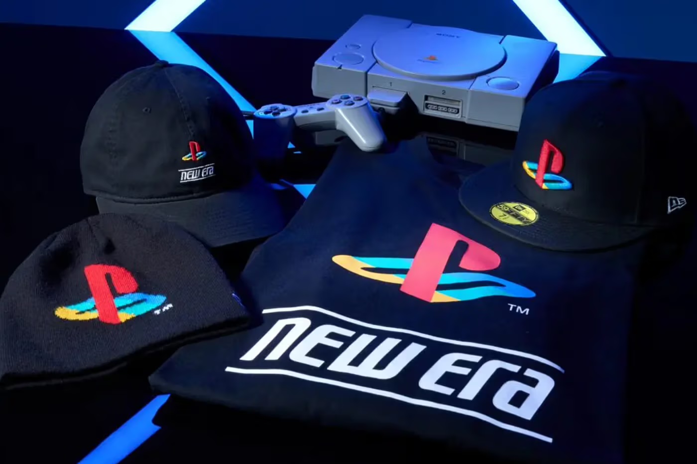 帽子 New Era 59FIFTY PlayStation 7 3/8 Playstation New Era 59Fifty