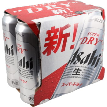 アサヒ スーパードライ 500ml×6缶 | イオン北海道のネット