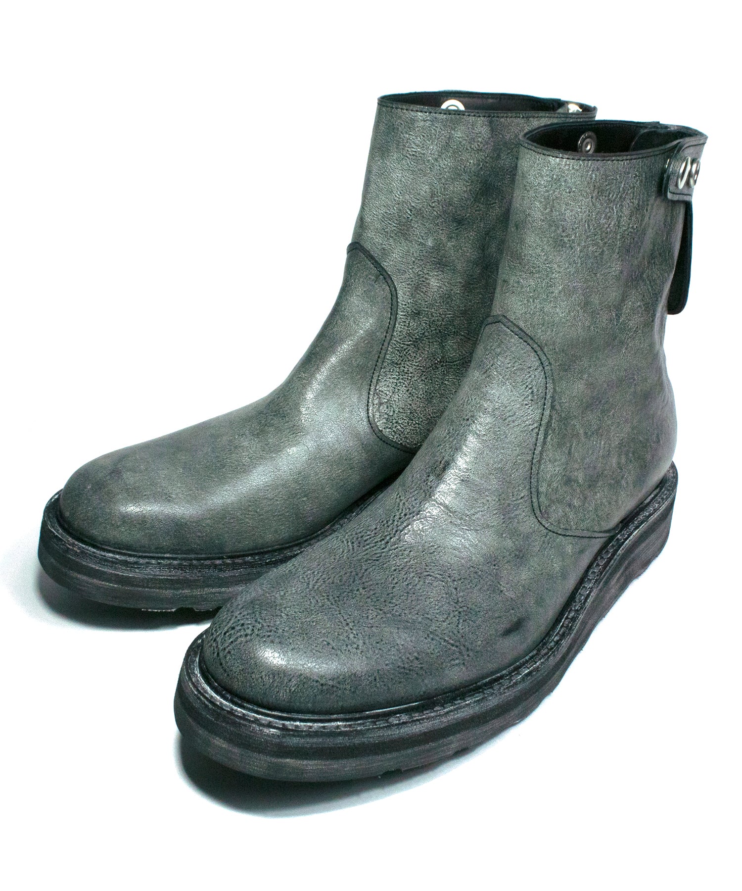 フルタンニン ピット鞣し シュリンク ホースハイド WAX仕上げ シングル