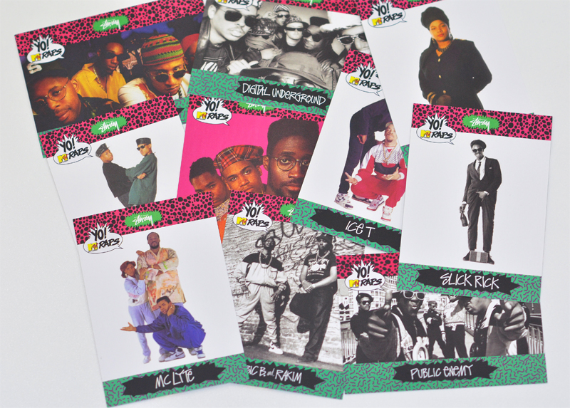 Giveaway: Stussy x Yo! MTV Raps Trading Cards - Straatosphere
