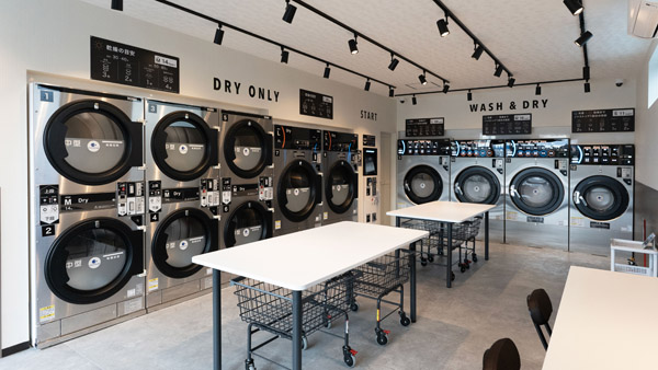 大阪府】北摂ガスが運営する24時間営業の「issen COIN LAUNDRY」箕面