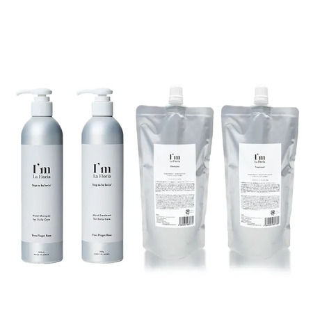 I'm La Floriaから、モイストシャンプー・トリートメントの詰替登場
