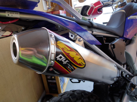 サイレンサー交換 FMF Q4 for YAMAHA WR250R | 北関東自由生活