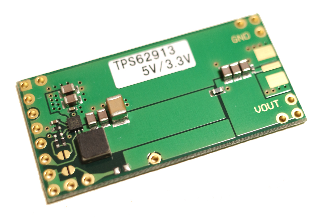 TPS62913 ローノイズ降圧型DC-DCコンバータモジュール(5V/3.3V