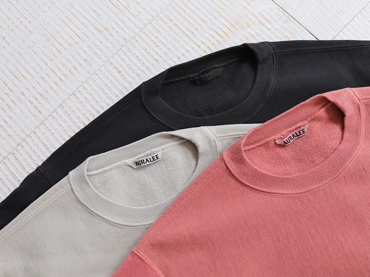 AURALEE（オーラリー） SUPER MILLED SWEAT CUT-OFF P/O | STRATO BLOG