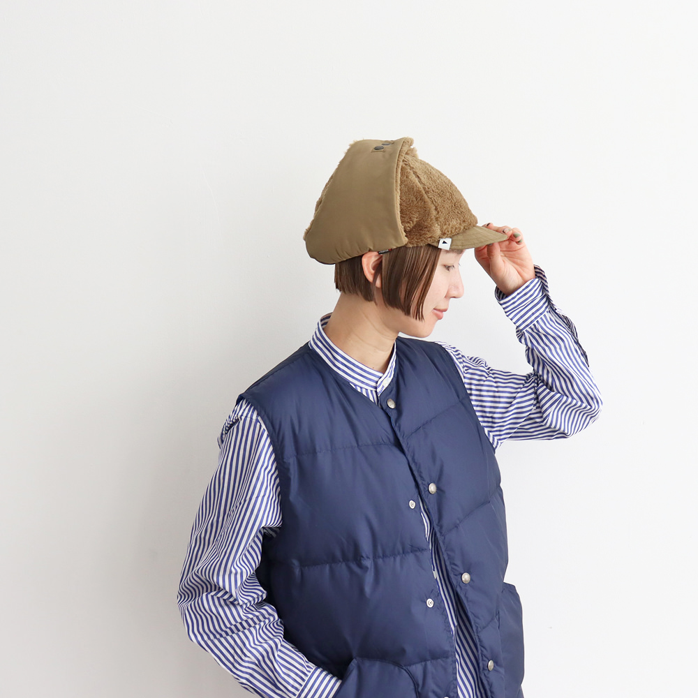 and wander(アンドワンダー) high loft fleece ear cap | STRATO BLOG
