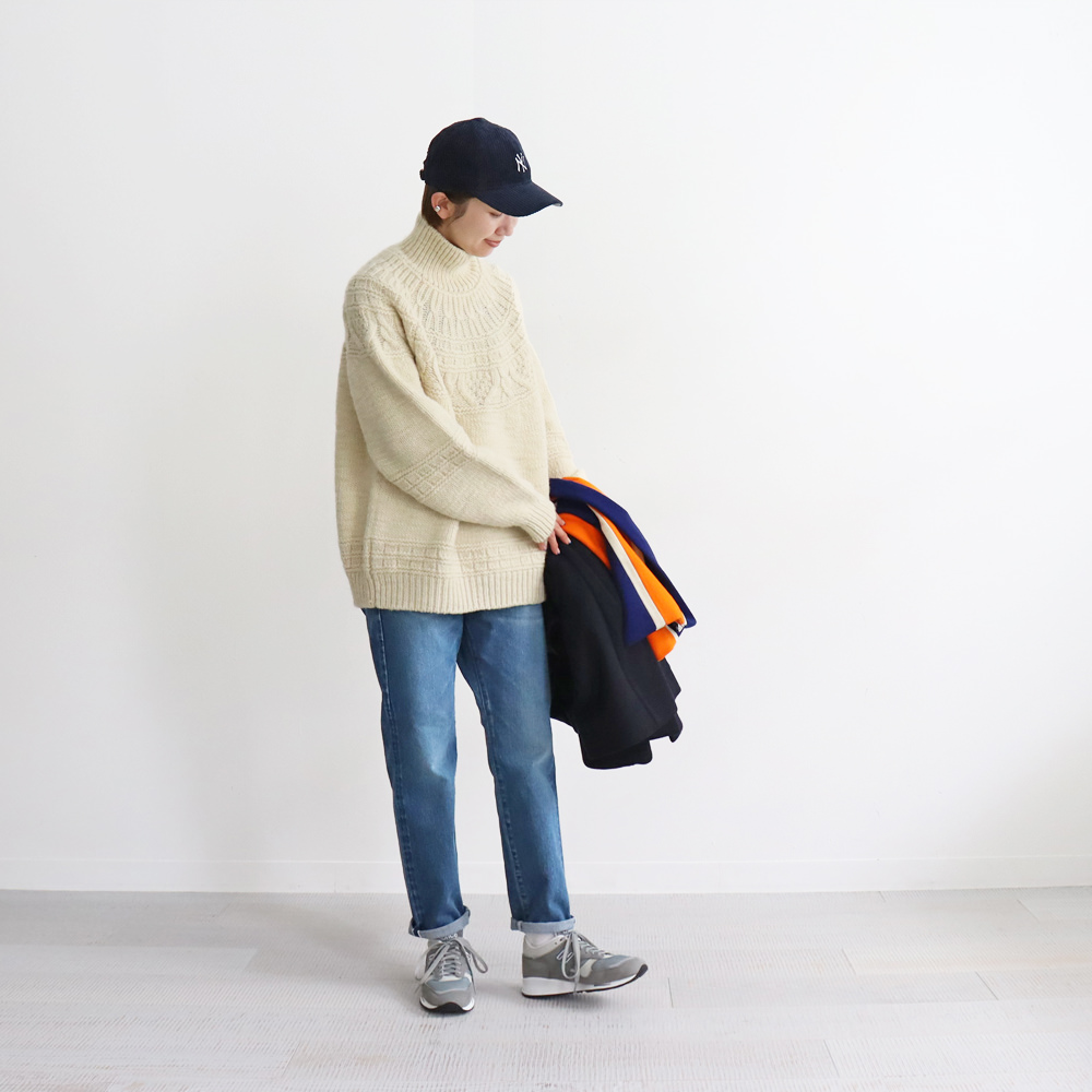 トップス BATONER SPREAD ALAN TURTLE NECK BN-21FL-060 SPREAD ALAN