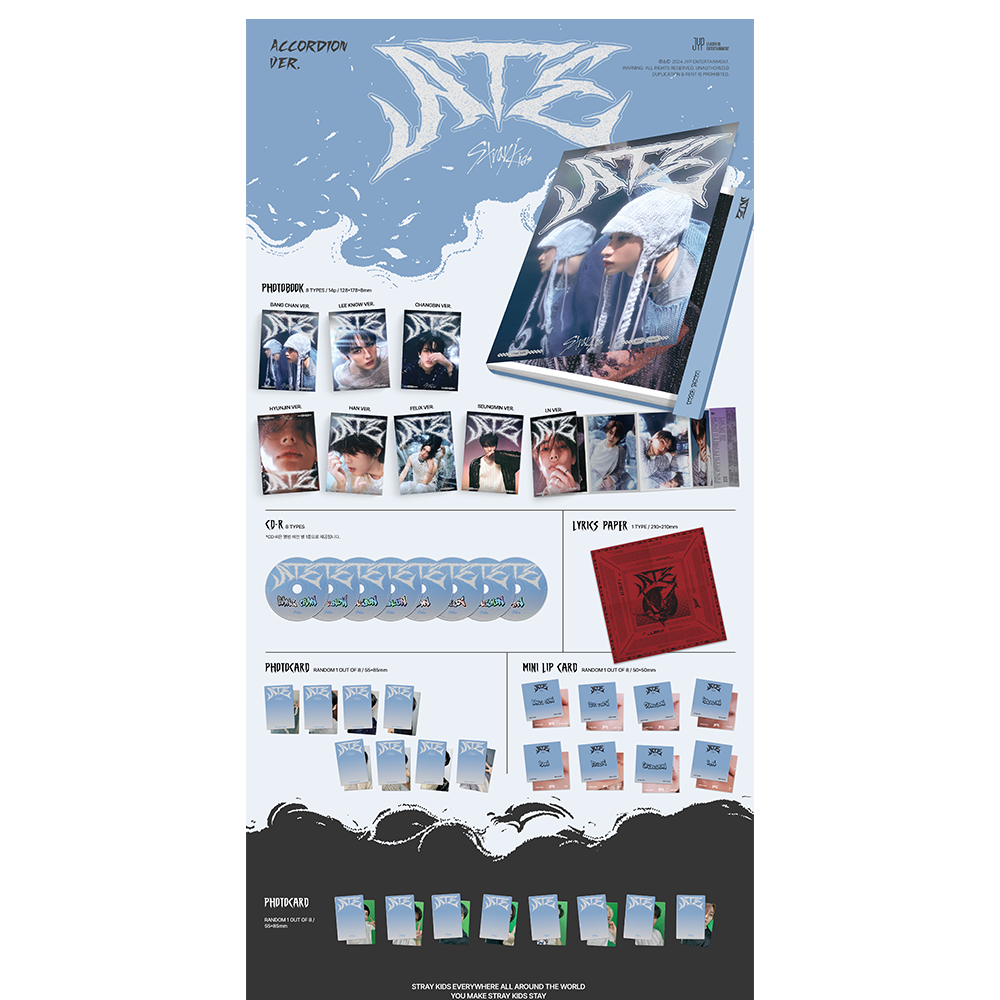 ATE (Accordion Ver.) - Stray Kids 스트레이 키즈 Official Store