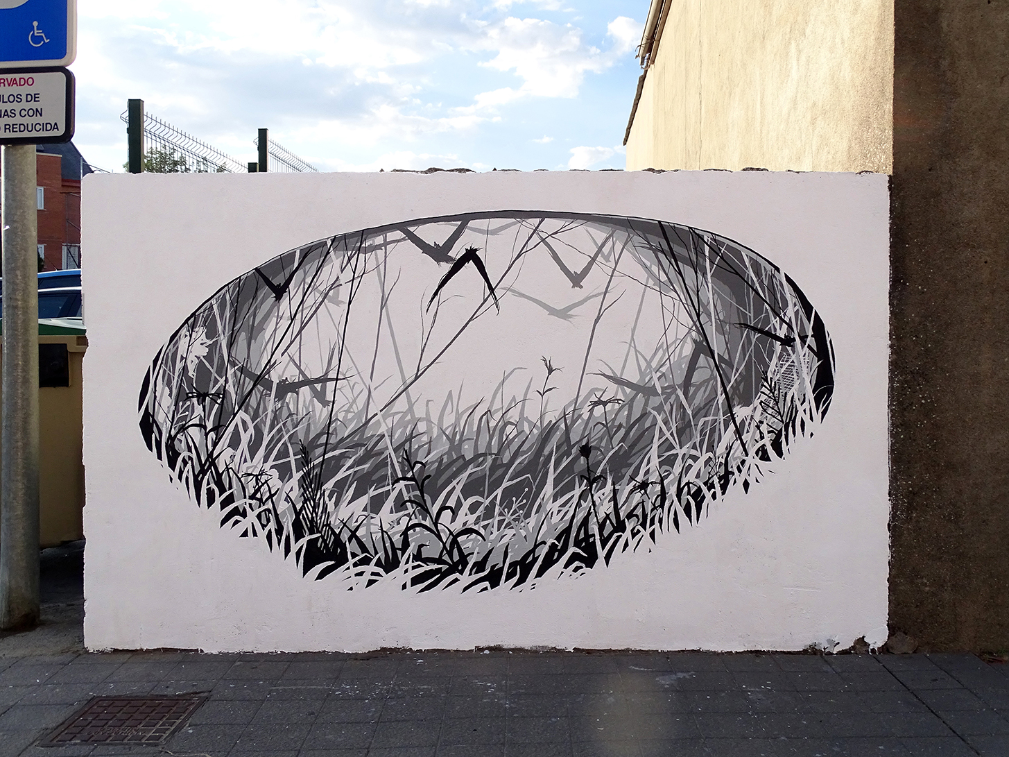 Secret Garden” by David de la Mano in Salamanca, Spain – StreetArtNews