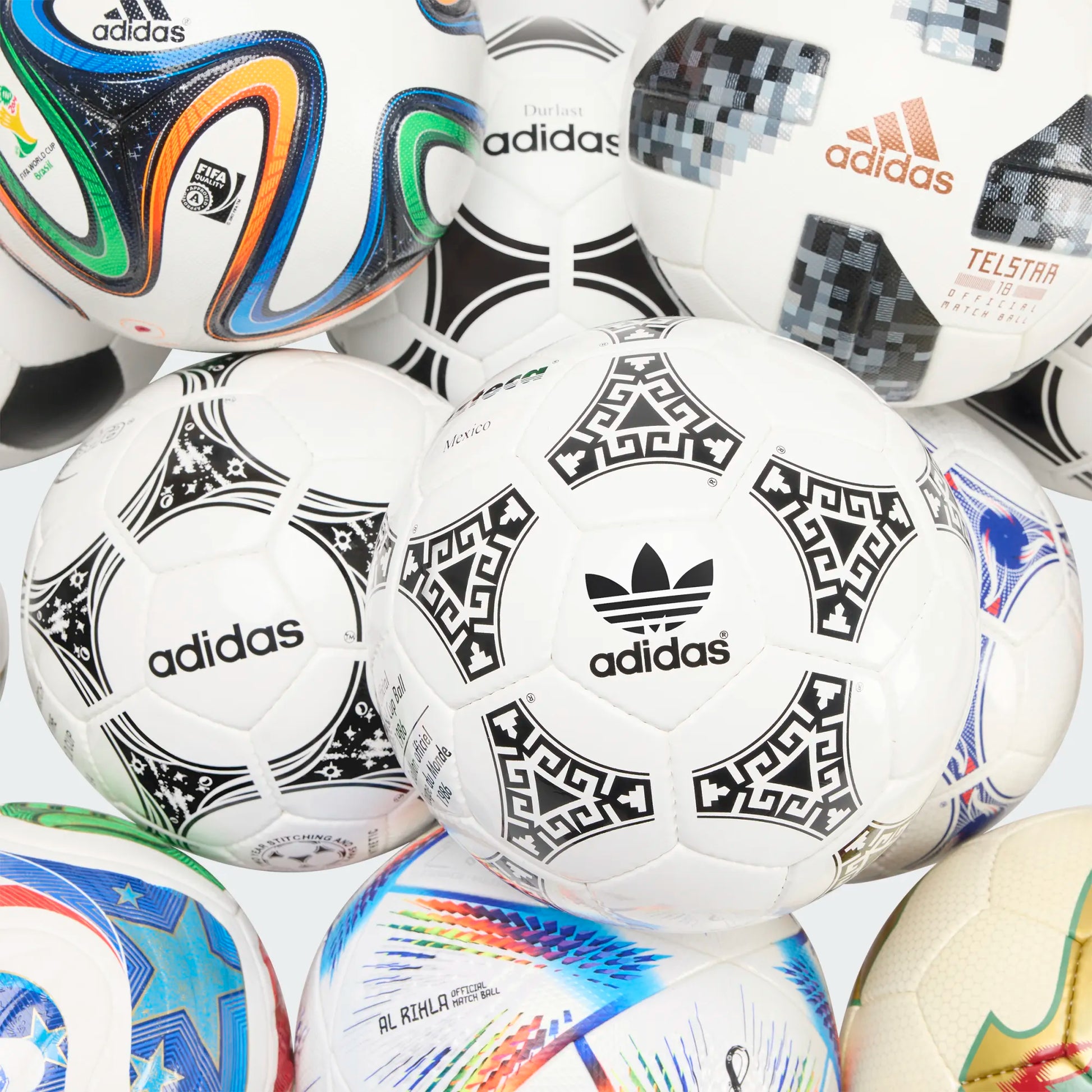 LIMITED EDITION adidas World Cup Ball Historical Set Pro 1970-2026