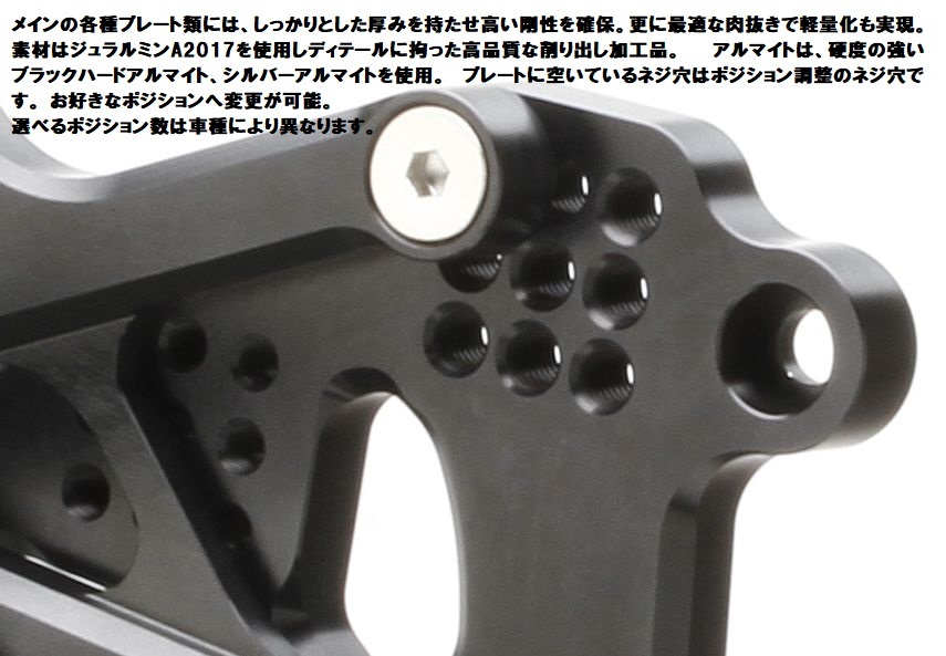 STRIKER SPECIAL STEP KIT KAWASAKI Ninja ZX-4R SE/ZX-4RR、Ninja ZX