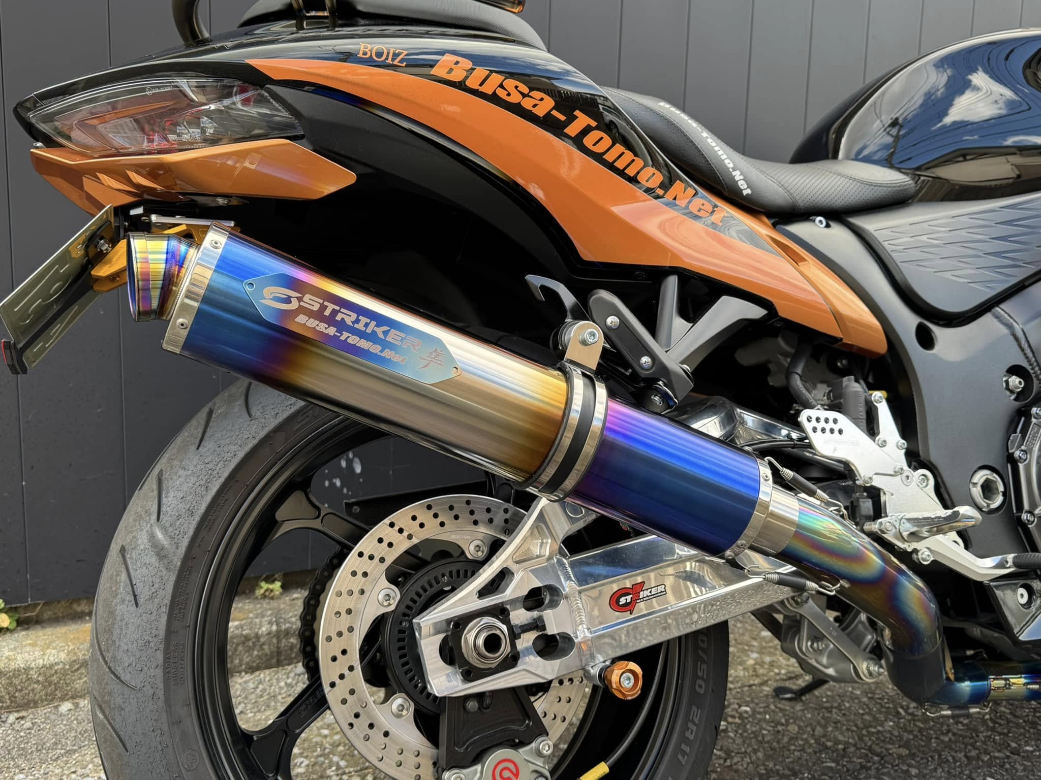 STRIKER マフラーオプションパーツ レーシングコンバートキット ‵22