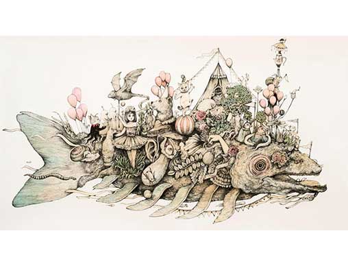 ヒグチユウコ画集 CIRCUS | ヒグチ ユウコ | 絵本ナビ：レビュー・通販