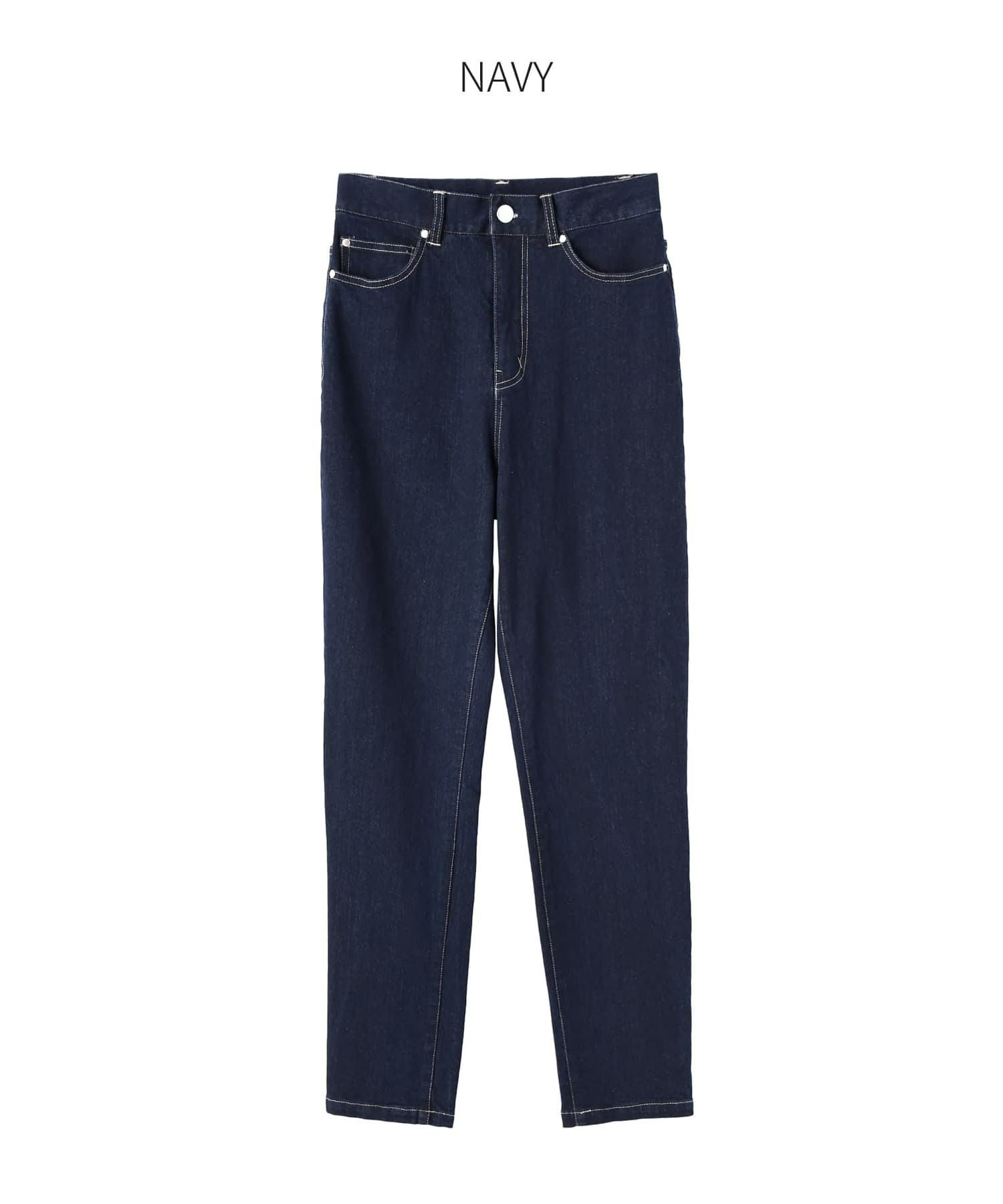 ネイビーフレンチデニム | おしゃれな大人レディースファッション通販