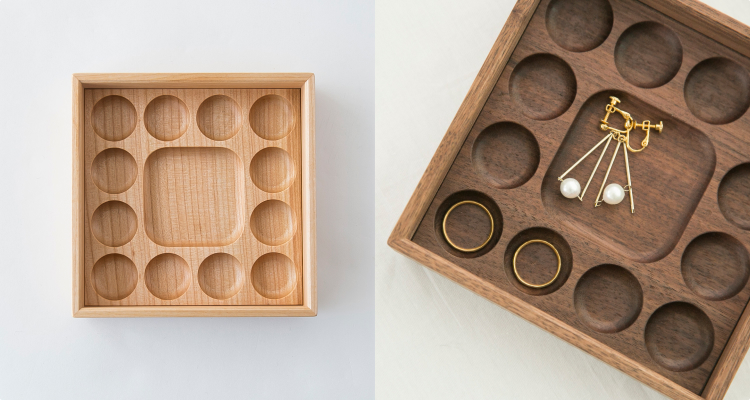 丹野製作所/ジュエリーケース「かさね」ネックレス用 -【当店限定】お