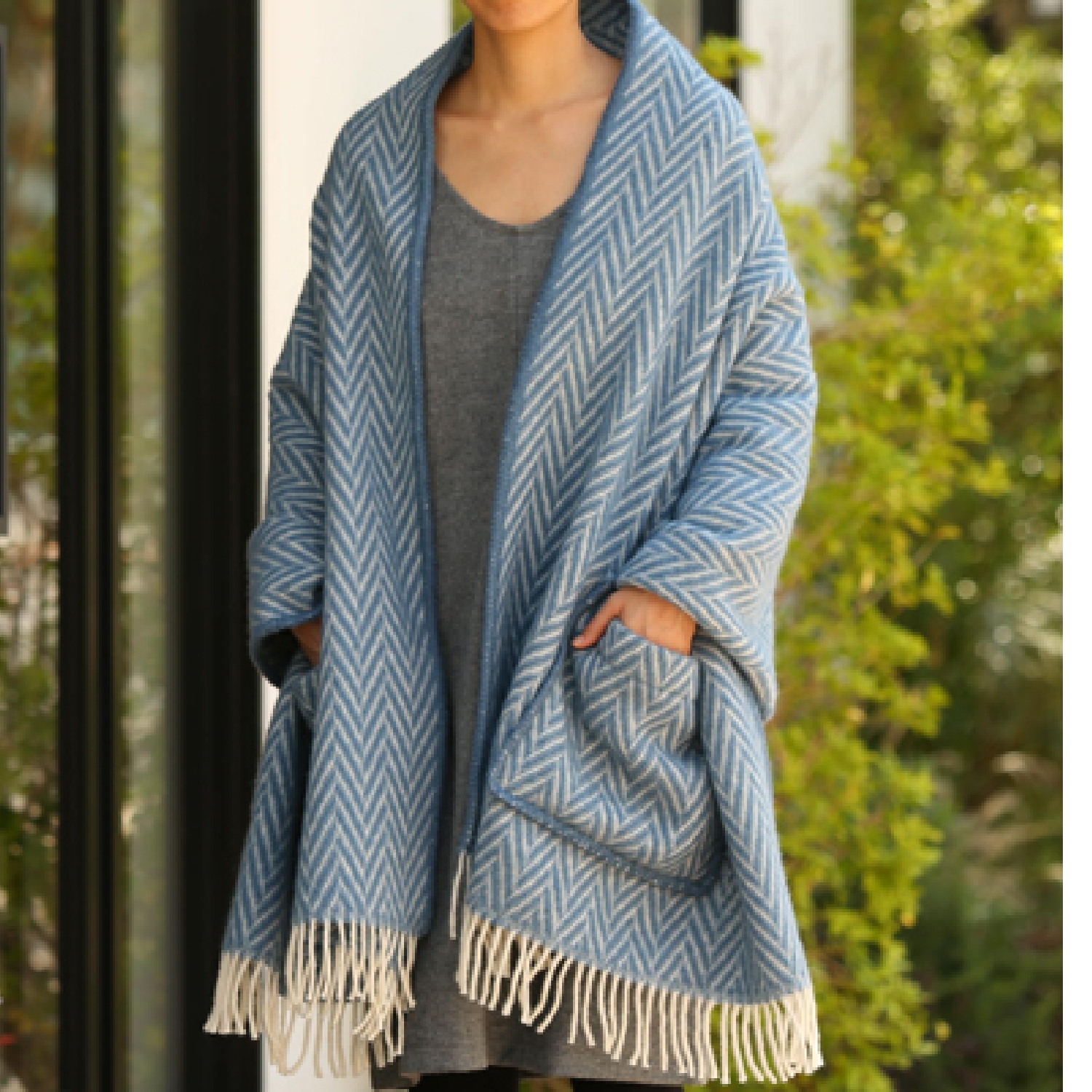 LAPUAN KANKURIT/ポケットショール IIDA -体をあたためてくれるウール