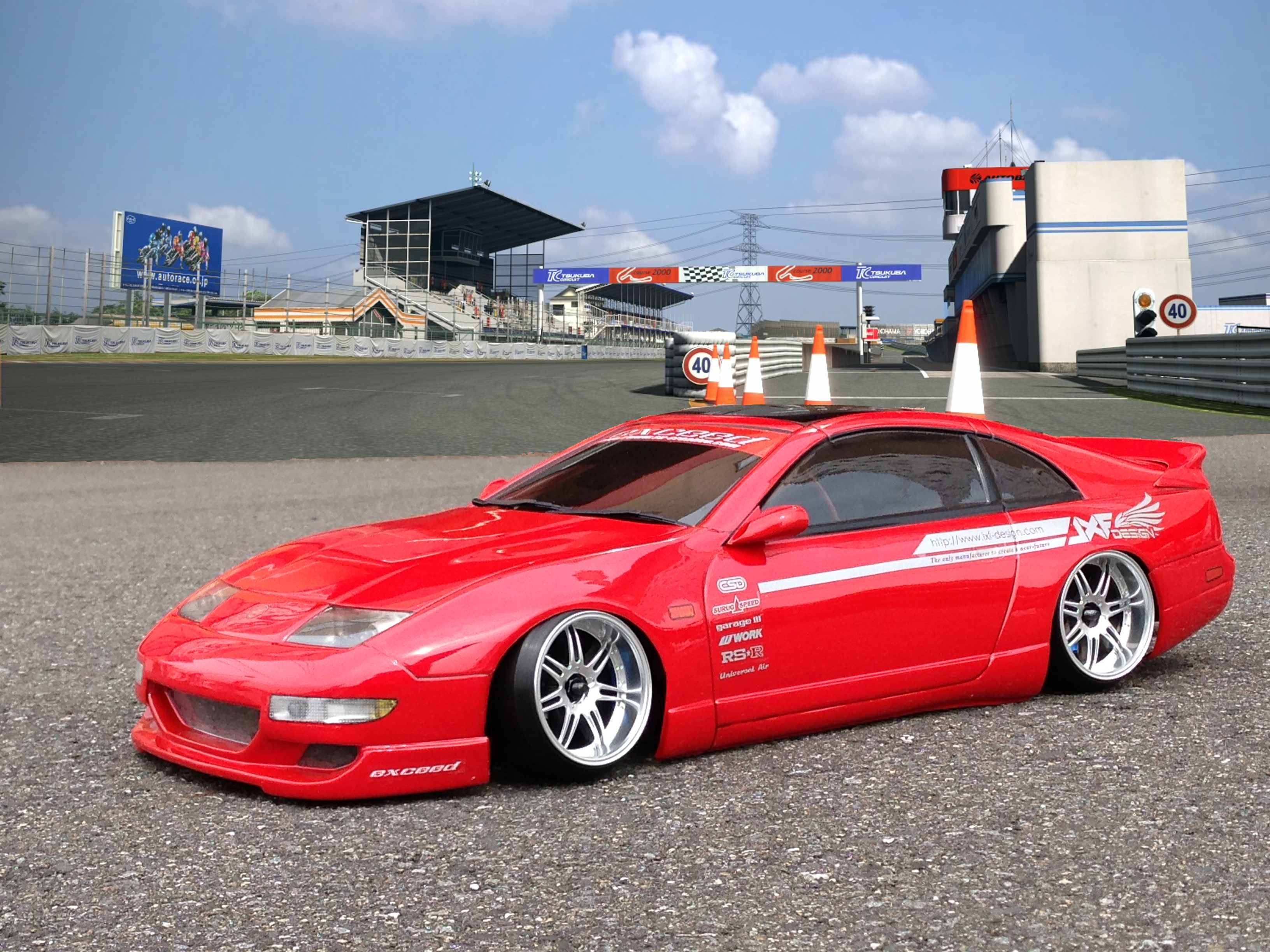 EXceedオンラインショップ / NISSAN フェアレディZ32（1/10 RC