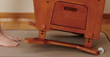 家具調トイレ座楽アウポットひじ掛け昇降(生産終了)｜排泄用品｜介護