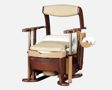 家具調トイレ＜座楽＞シャワポット(生産終了)｜排泄用品｜介護用品