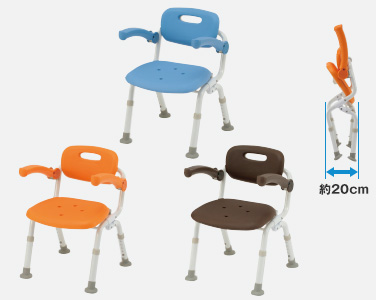 シャワーチェア 背もたれ・ひじかけタイプ｜入浴用品｜介護用品・設備