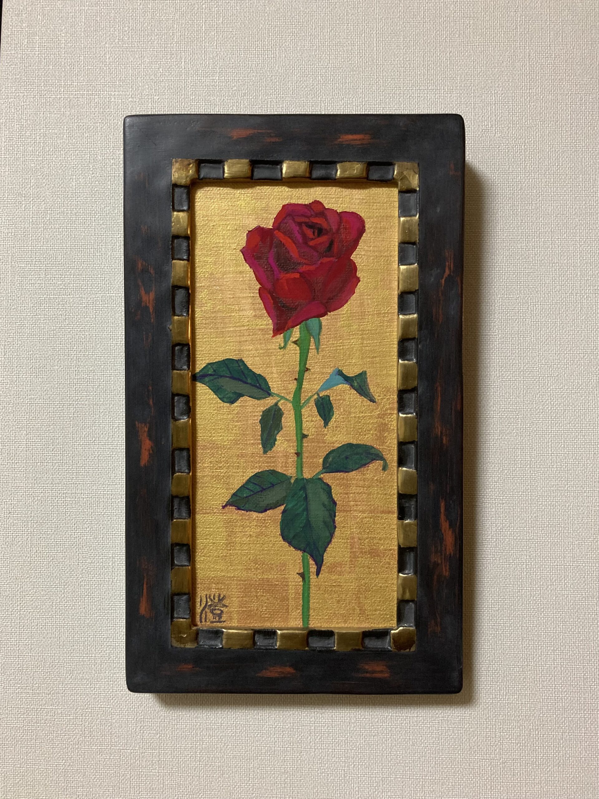 薔薇 | 坂本澄子の絵画作品サイト『重なりあう風景』