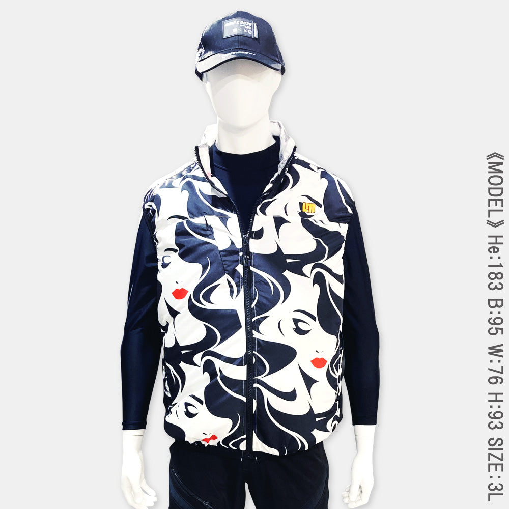 サンエス LOUDMOUTH×空調風神服® コラボウェア ベスト KF92582