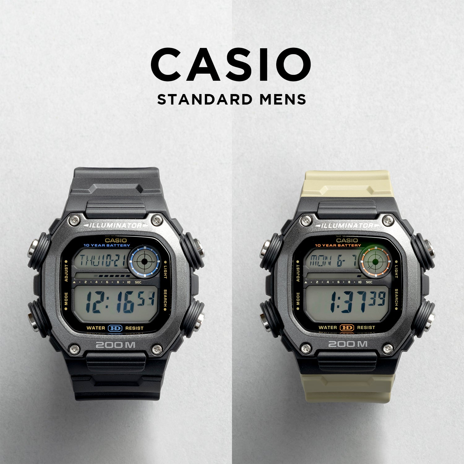 CASIO カシオ DW-291HX メンズ 腕時計 20気圧防水 10年保証