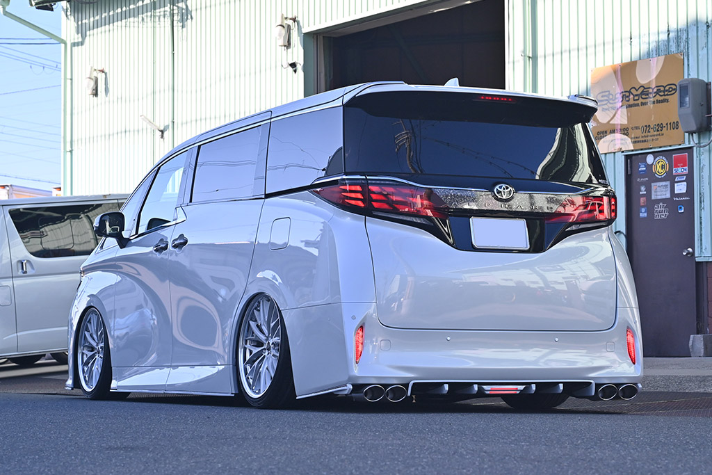 製作車両紹介【アルファード】その2 | サンヤード コンプリートカー専門店