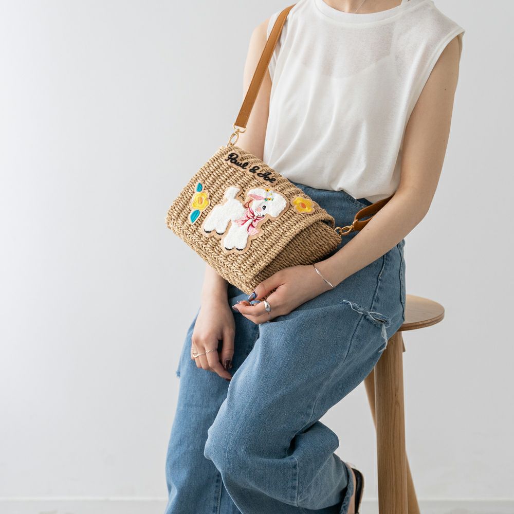 PAUL&JOE ACCESSOIRES カゴショルダーバッグ