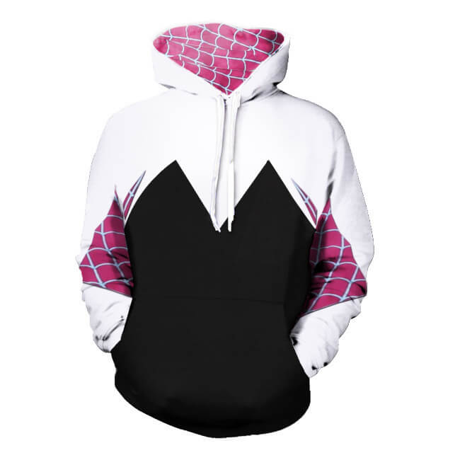 Adult Gwen Hoodie Unisex Long Sleeve Zip-up Pullover Plus Size