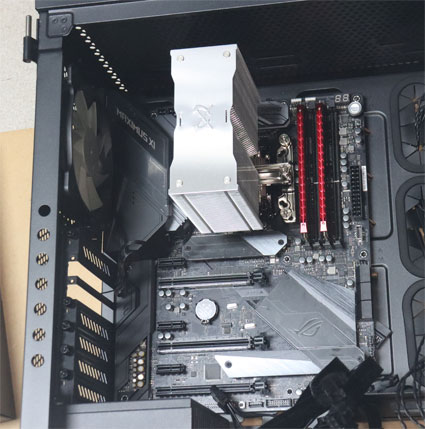 Intel 第9世代 Coffee Lake（i5-9600K）の自作パソコンを組み立てた