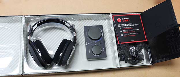 ASTRO ヘッドセット A40TR と Mix Amp Pro TRのセットを買ったので