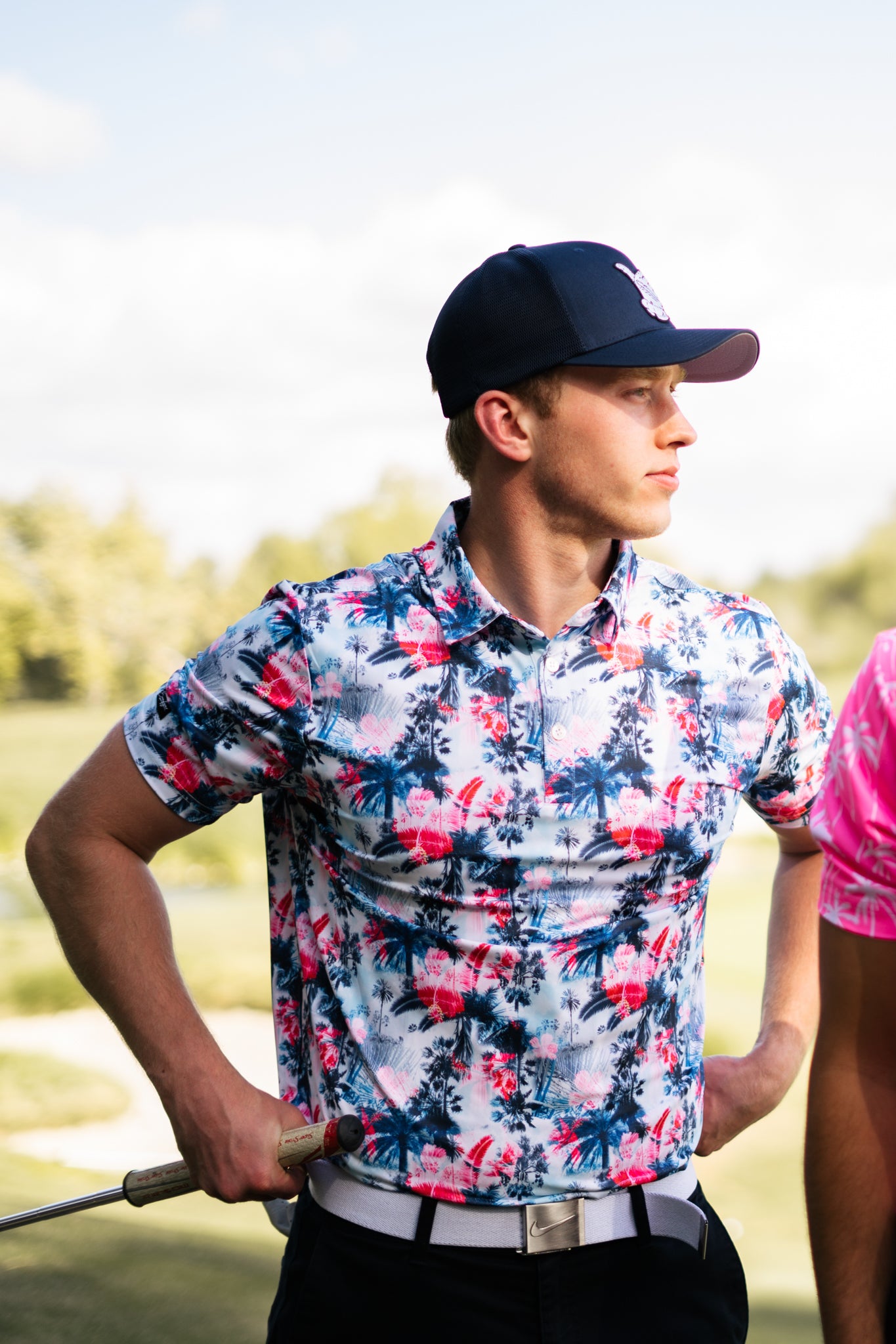 Aloha | Hawaiian Golf Polo Shirt – Sunday Swagger