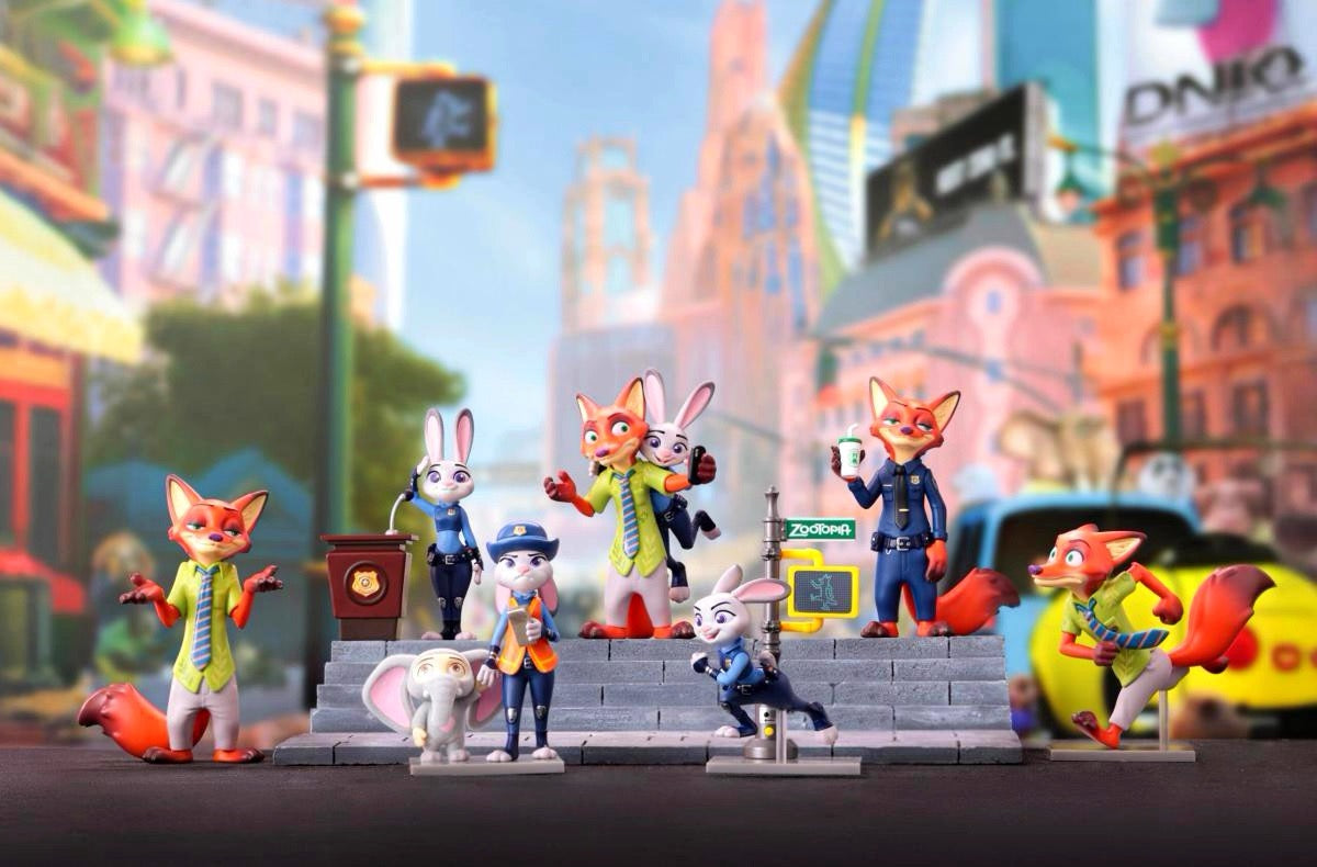TOP TOY Disney Zootopia Judy and Nick's Story Blind Box Series