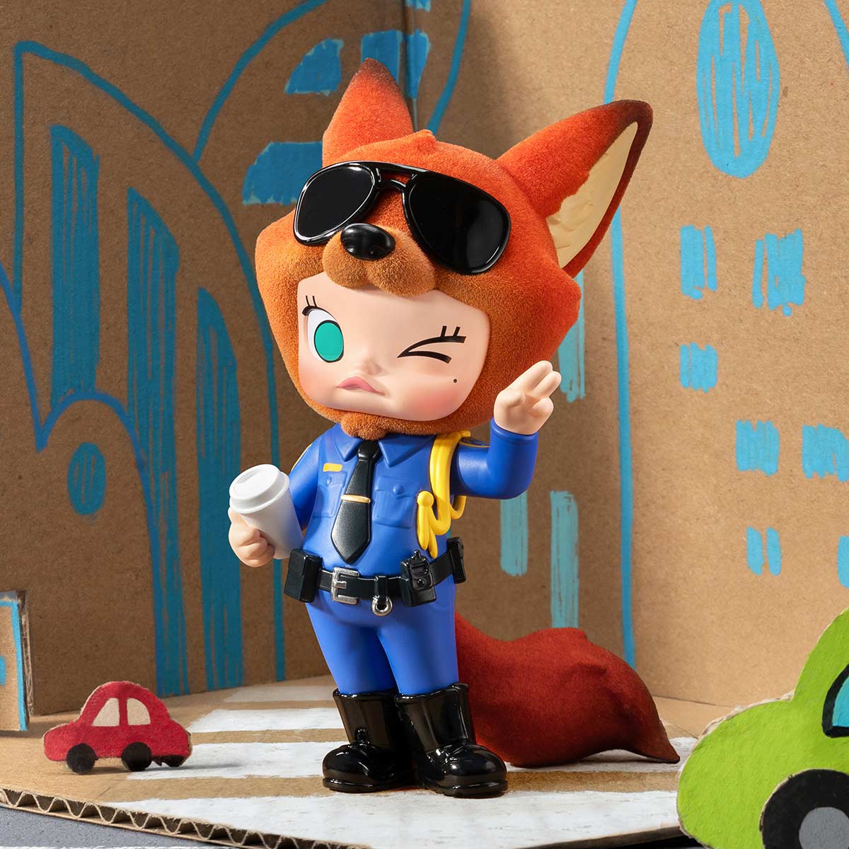 POP MART MOLLY × Zootopia Co-branded Series Figure Disney