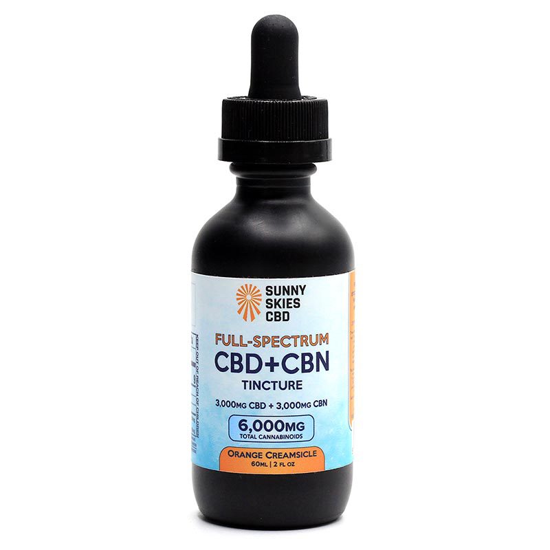 Full Spectrum CBD+CBN Orange Creamsicle Tincture