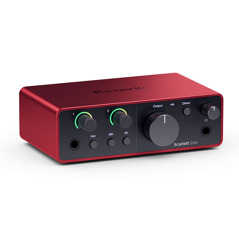 FOCUSRITE SCARLETT SOLO GEN4 フォーカスライト スカーレット ソロ