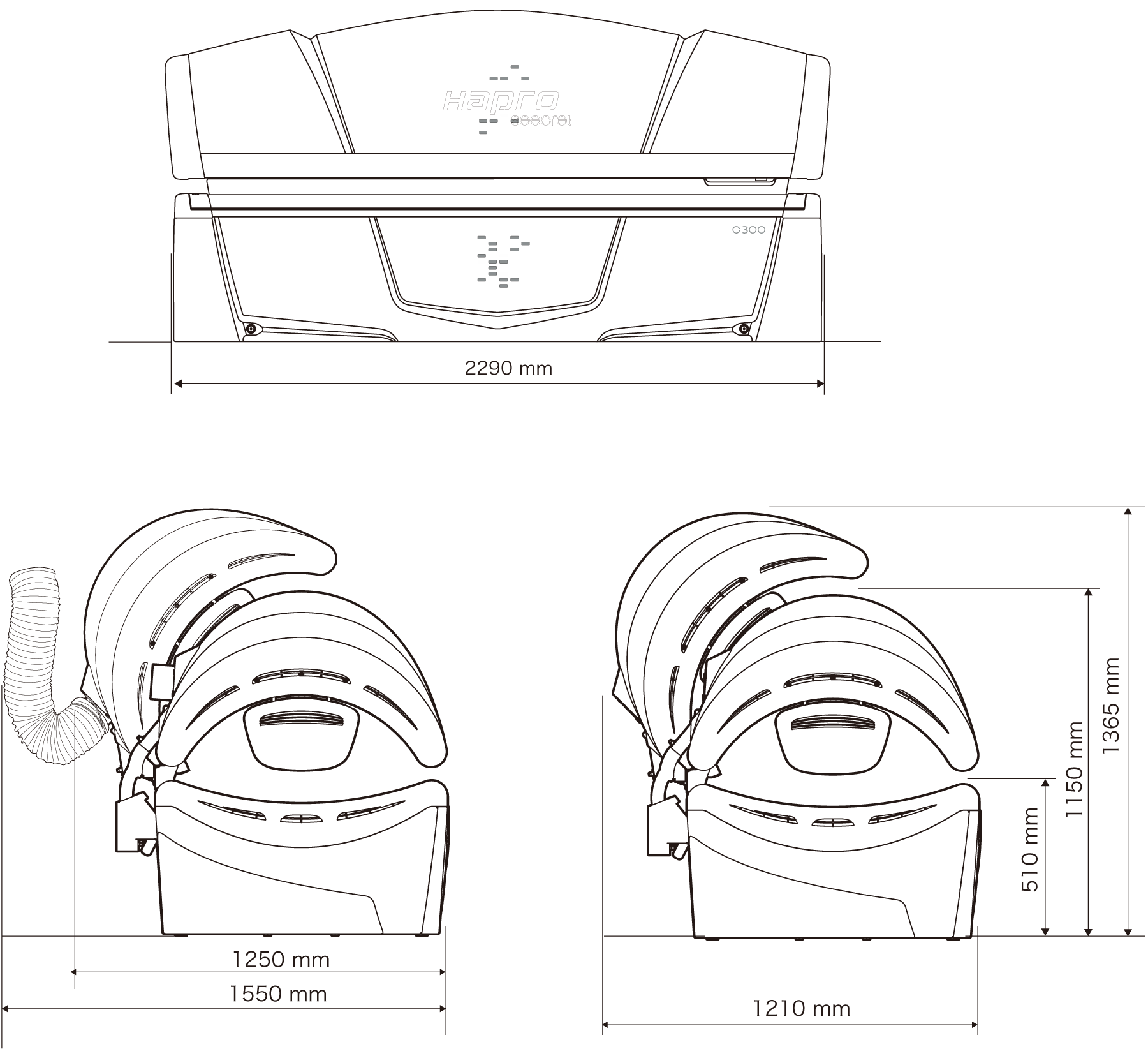 コラーゲンマシンSeecret（シークレット）C300