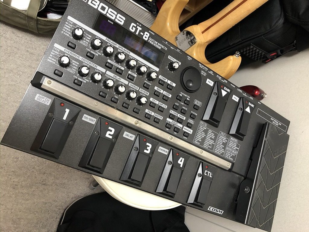 BOSS GT-8の修理/往年のフラッグシップ機 - ユーヒトビア
