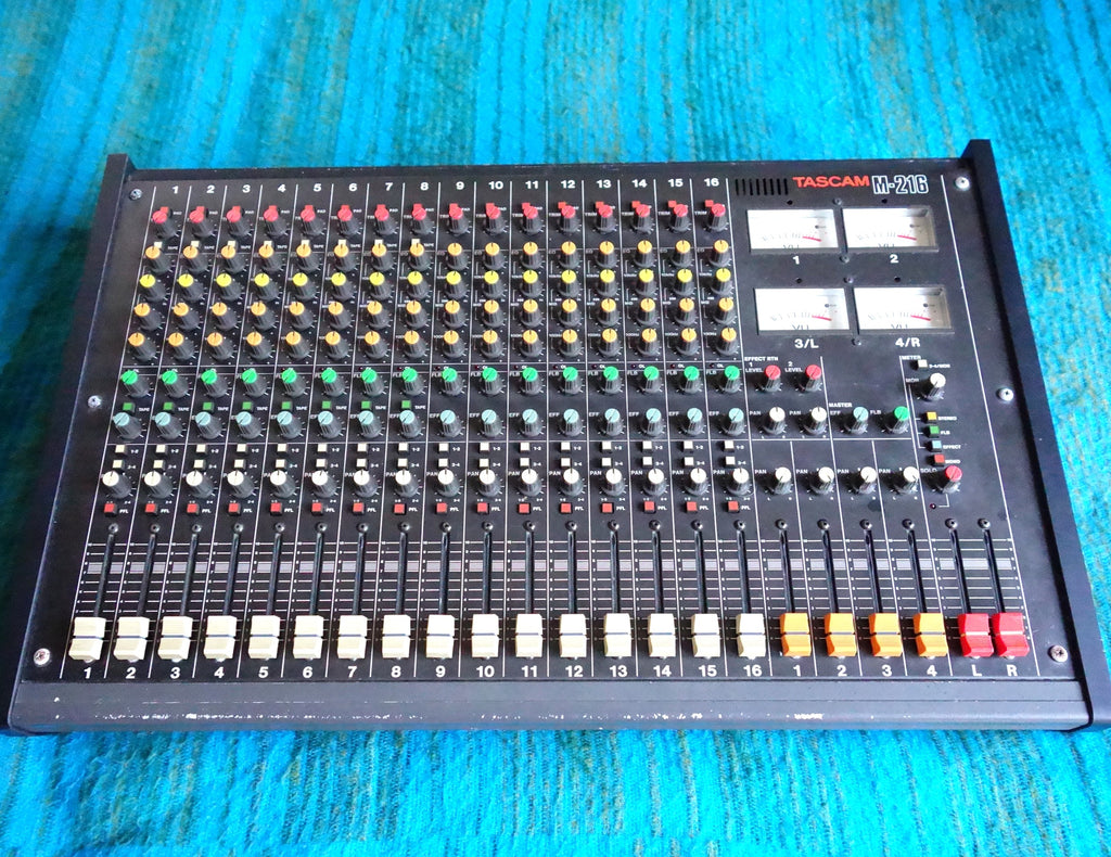 Tascam M-216 16 Channel Mixer - Serviced - I060 – SUBTOKYOSHOP