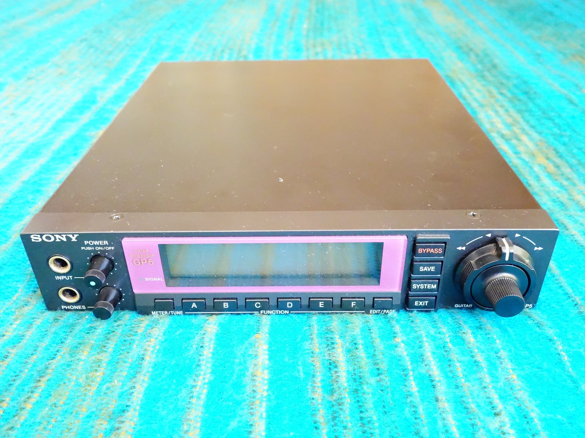 Sony HR-GP5 Guitar Processor / New Internal Battery, Factory