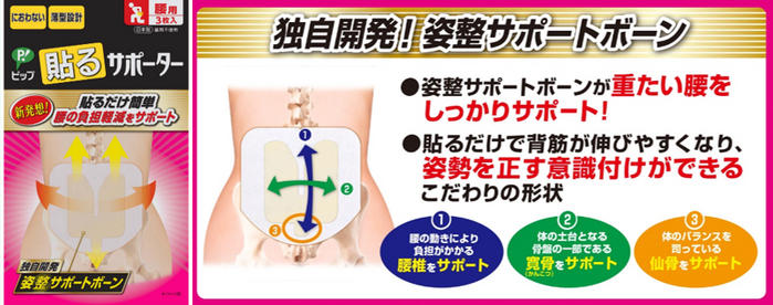 ピップの新たな挑戦！座るだけで正しい姿勢に導き、身体への負担を軽減