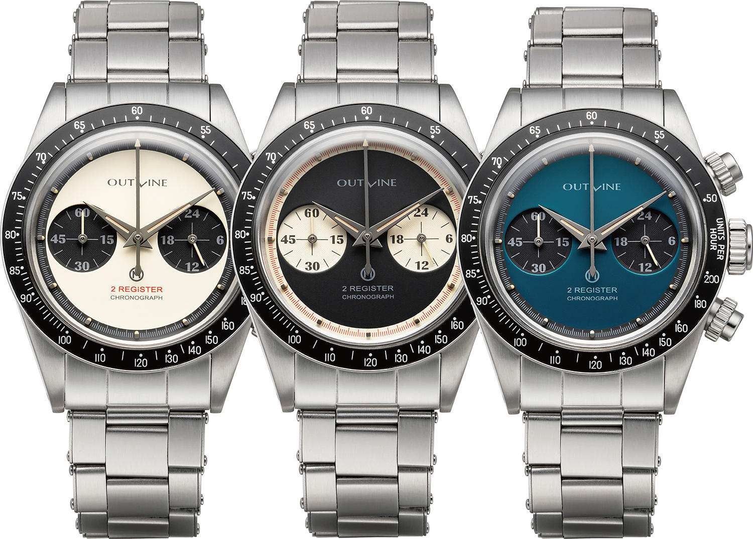 アウトライン×チックタック】限定コラボ第3弾。70年代の傑作を二つ目で