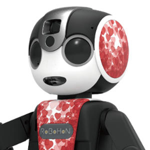 数量限定】ロボホンウェア 耳・前掛けセット（HEART） - (シャープが