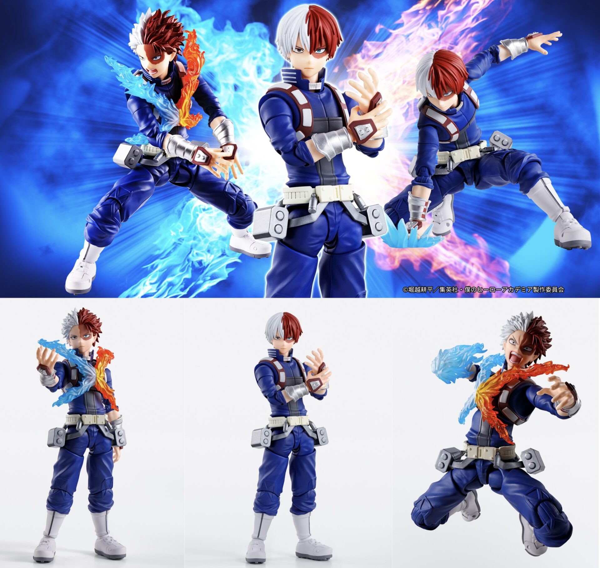 僕のヒーローアカデミア フィギュア セット 緑谷出久 轟焦凍