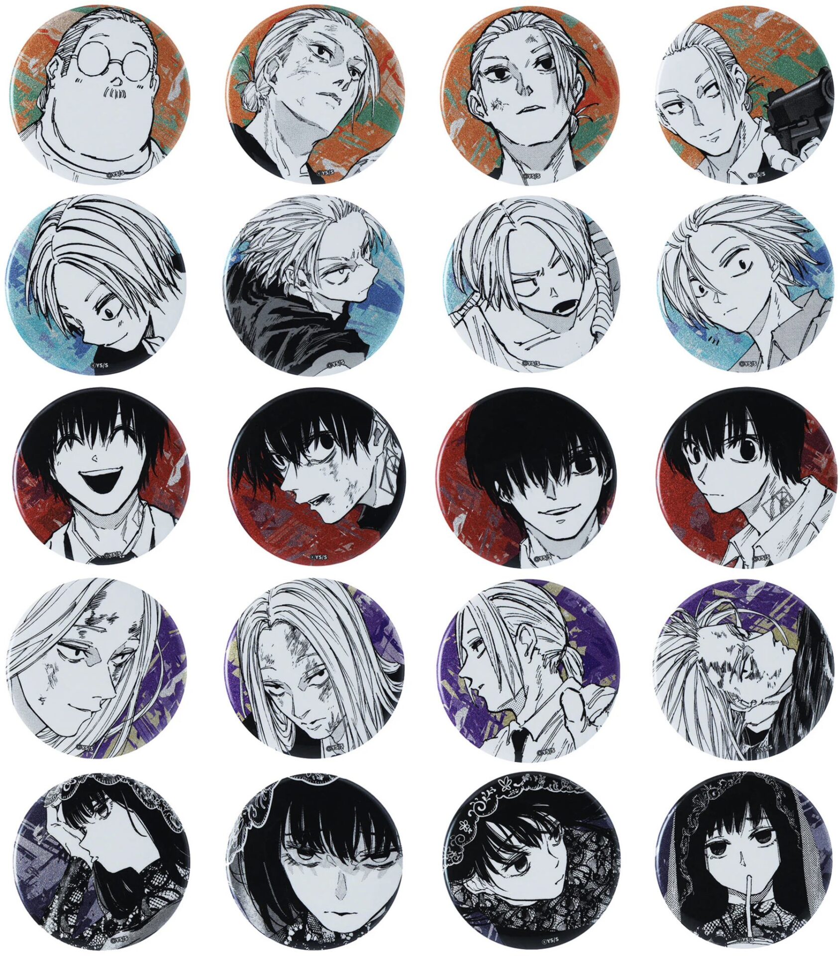 SAKAMOTO DAYS 缶バッジ4個セット EMOTIONS | サブカルホリック