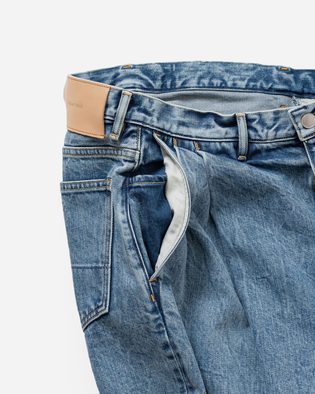 2TUCK WIDE DENIM PANTS -ENTASIS Mk-Ⅱ-【C.W. INDIGO】 – SUBLATIONS