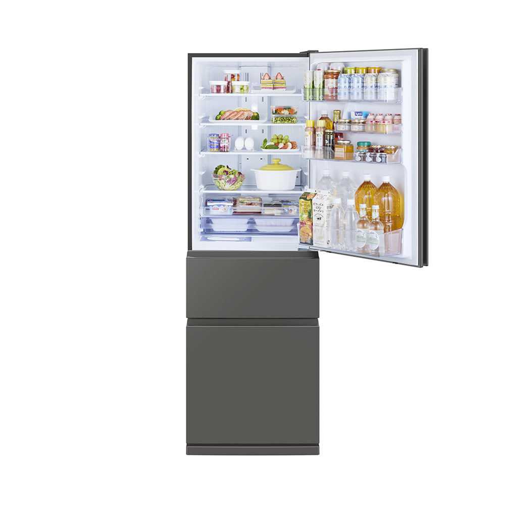 MITSUBISHI MITSUBISHI 365L 3ドア冷蔵庫 野菜室真ん中タイプ MR-CX37M