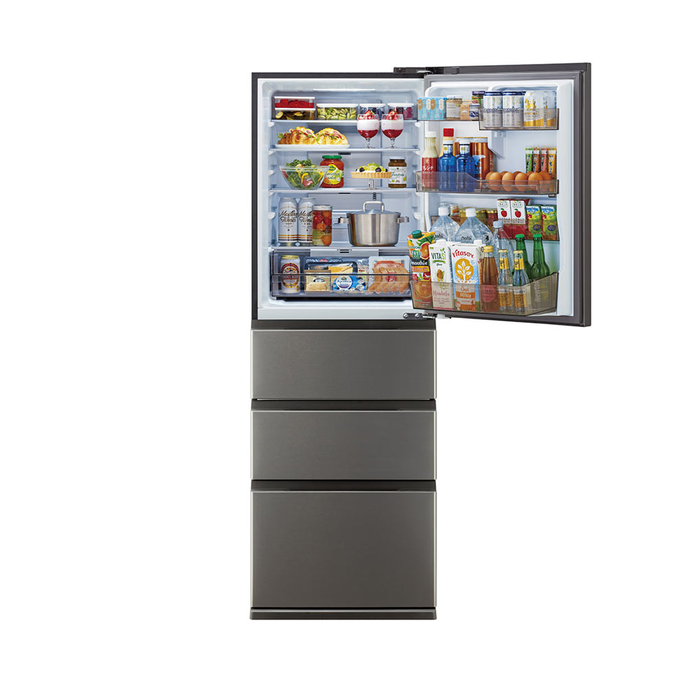 特価アクア冷凍冷蔵庫126L横縞模様低温フリーケース省エネ自動霜取り