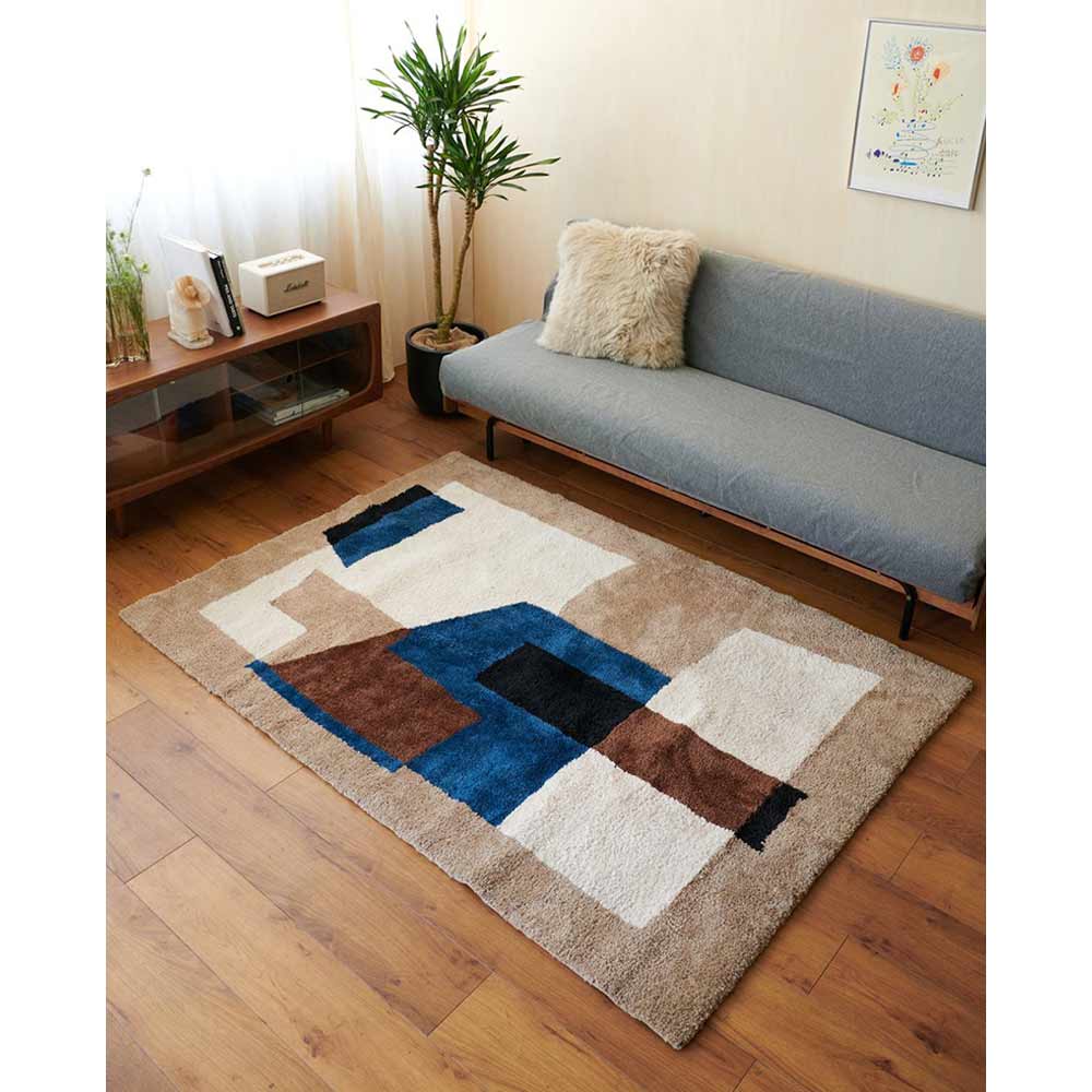 JOURNAL STANDARD FURNITURE GEOMETRIC RUG 200×250 / ジャーナル